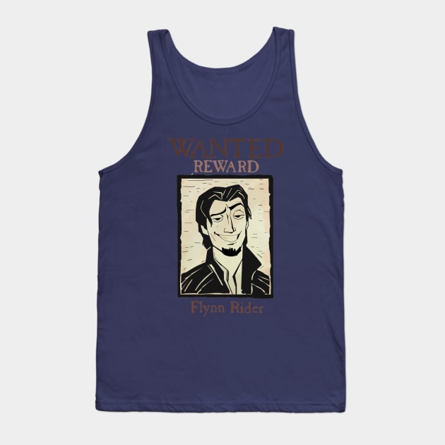 Wanted! Tank Top by Marvellous Art